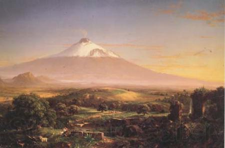 Thomas Cole Mount Etna (mk13) Norge oil painting art